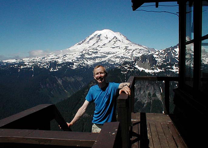 Gary Westerlund On Shriner Peak Lookout