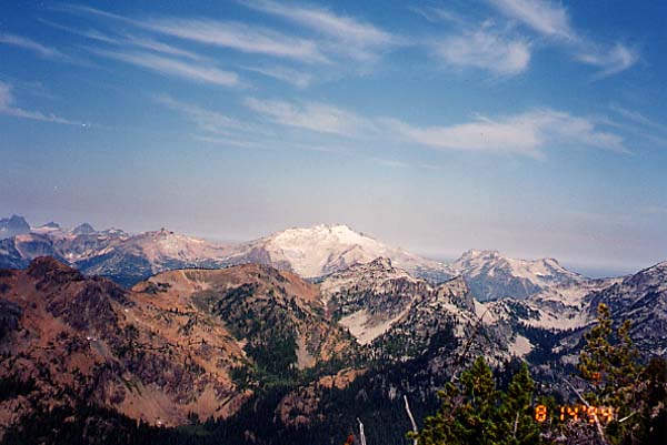 Mt Daniel From The Pass