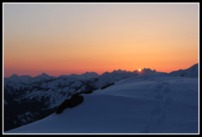 Sunset From Iron Peak Summit