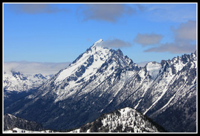 Mt. Stuart From The Summit Of Navaho Peak