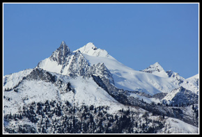 Clark Mountain Seen From Estes Butte